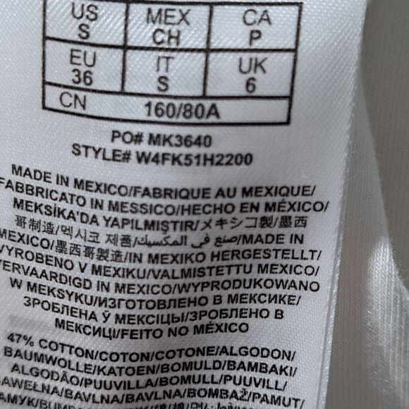 Vintage Y2K GUESS White Plunging neckline Knotted size Small - Picture 7 of 10